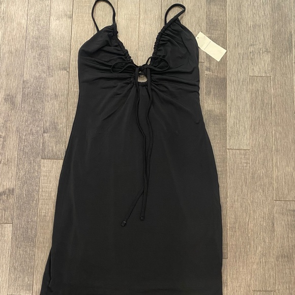 Abercrombie & Fitch Convertible Strappy Cutout Mini Dress - Picture 2 of 9